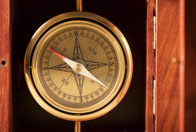 Brass Compass